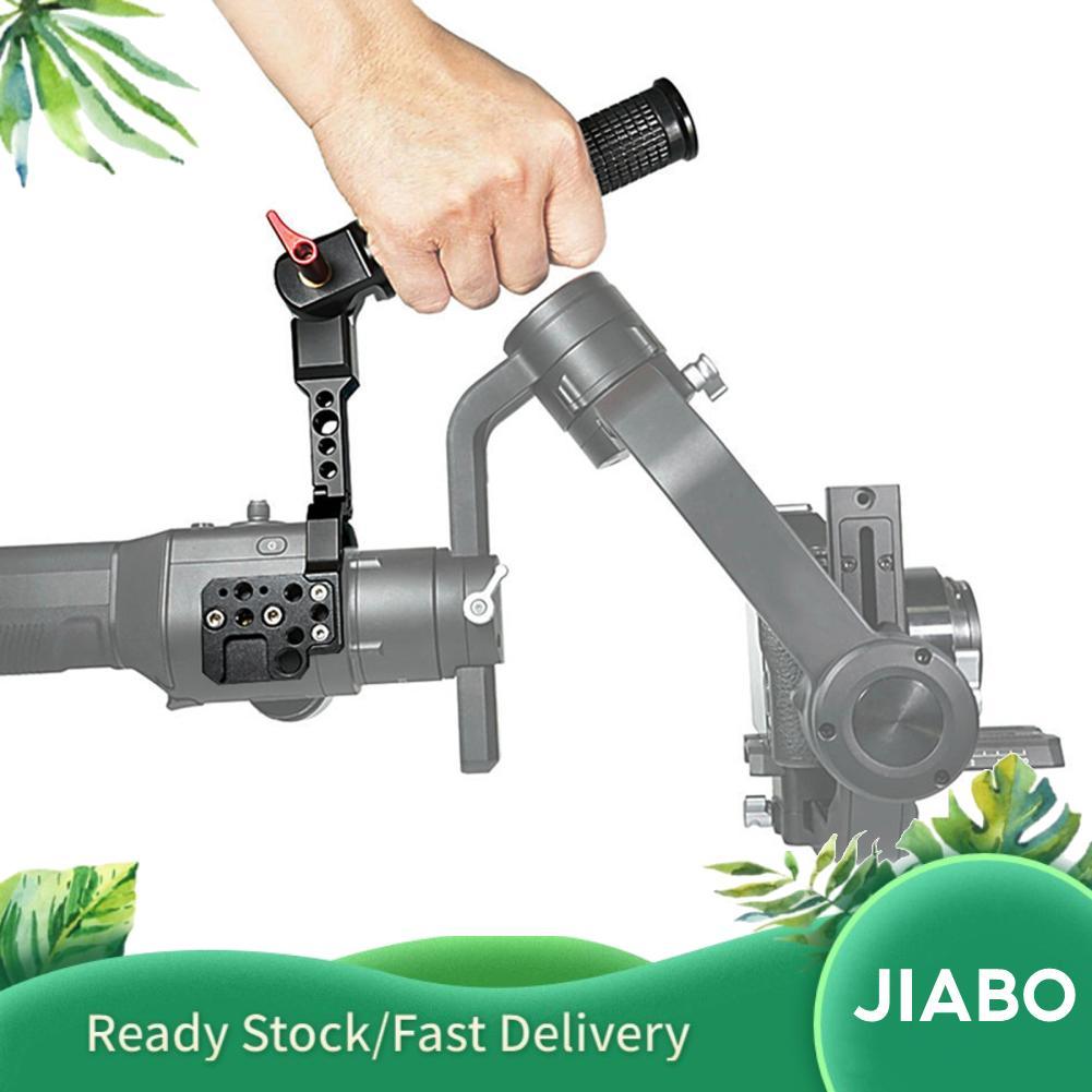 Jiabo Jiabo Stabilizer Handle Grip 1/4 3/8 Mount อลูมิเนียมพับอุปกรณ์เสริมมือถือสำหรับ Ronin S/Ronin