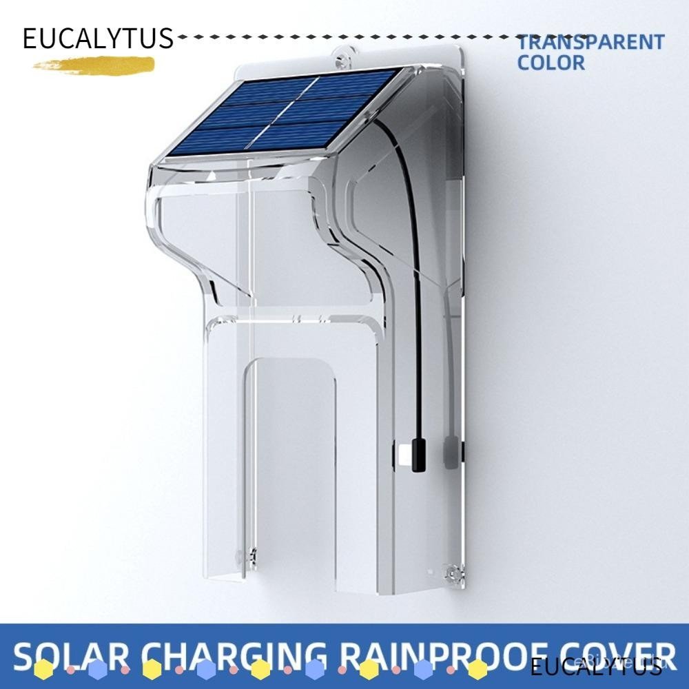 EUCALYTUSPH Doorbell Rain Cover, Plastic Dustproof Doorbell Sun Protecter,  Waterproof  Ring Button 