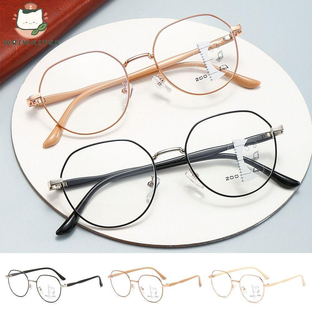 แว่นอ่านหนังสือป้องกันแสงสีฟ้า, แบบ progressive multifocal สำหรับมองใกล้มองไกล, Ultralight สำหรับผู้ชายและผู้หญิง, ช่วยปกป้องดวงตาจากแสงสีฟ้า