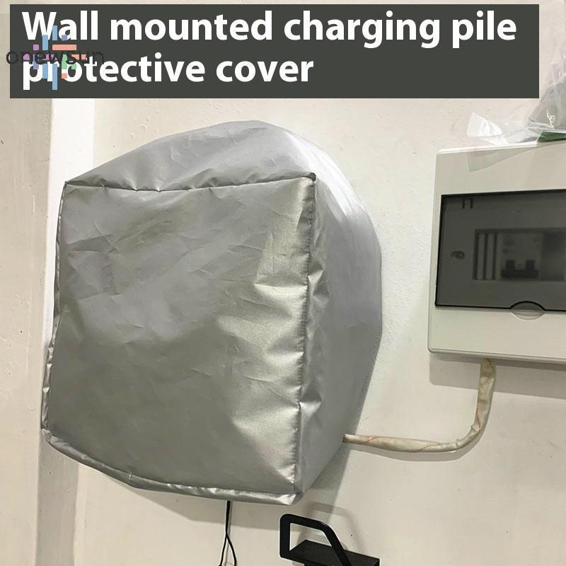 Onew Charger Station Cover Protector เครื่องชาร์จรถยนต์ไฟฟ้า Rain Cover Weatherproof EV Charger Cover สําหรับสถานีชาร์จรถส่วนใหญ่ sun