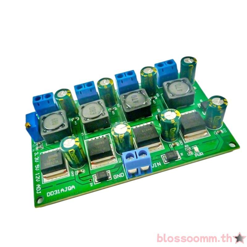 BLOSS 3A 4 ช่อง 3 3V 5V 12V Step Down Converter โมดูล Step Down Converter Board