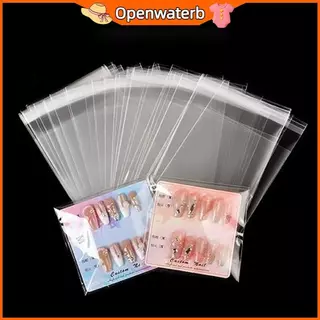 ถุงแก้วฝากาว 200ใบ ถุงใส OPP แก้ว OPP ฝากาว แพ็ค ถุง