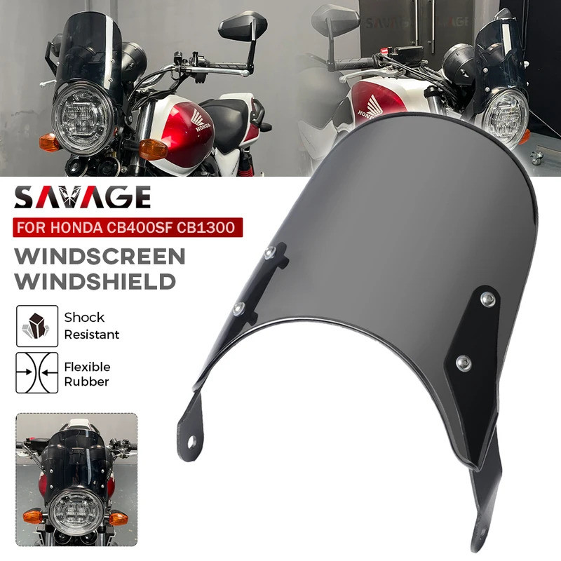 SA กระจกรถจักรยานยนต์สําหรับ HONDA CB400SF CB400SB CB1300SF CB1300 SF CB400 Super Four กระจกไฟหน้า F