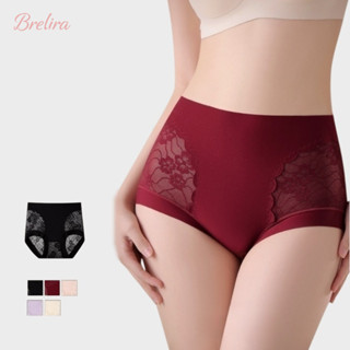 『Brelira』กางเกงชั้นในลูกไม้เอวสูง สำหรับผู้หญิง กางเกงกระชับ…