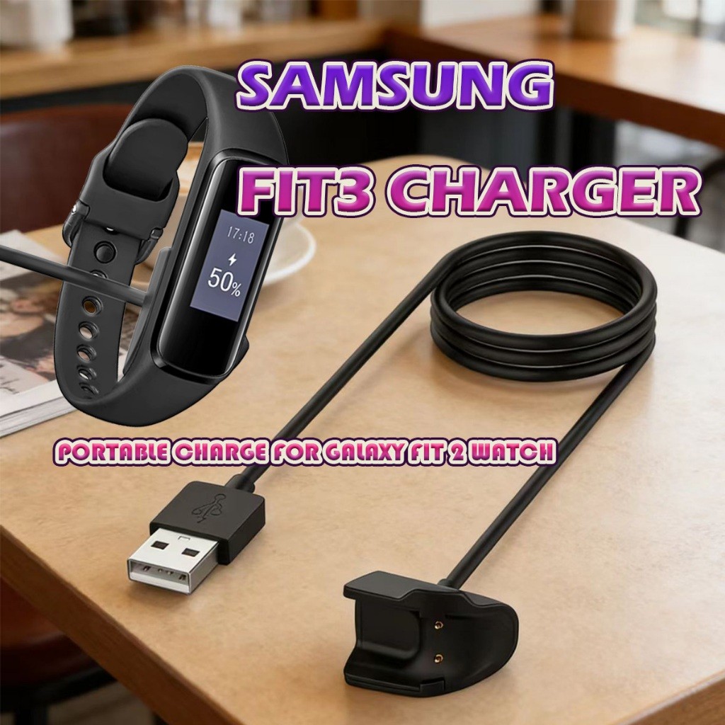 สายชาร์จสำหรับ Samsung Galaxy Fit2 R220 ยาว100CM อะแดปเตอร์ usb charger galaxy fit 2 ช่องต่อโพรบ