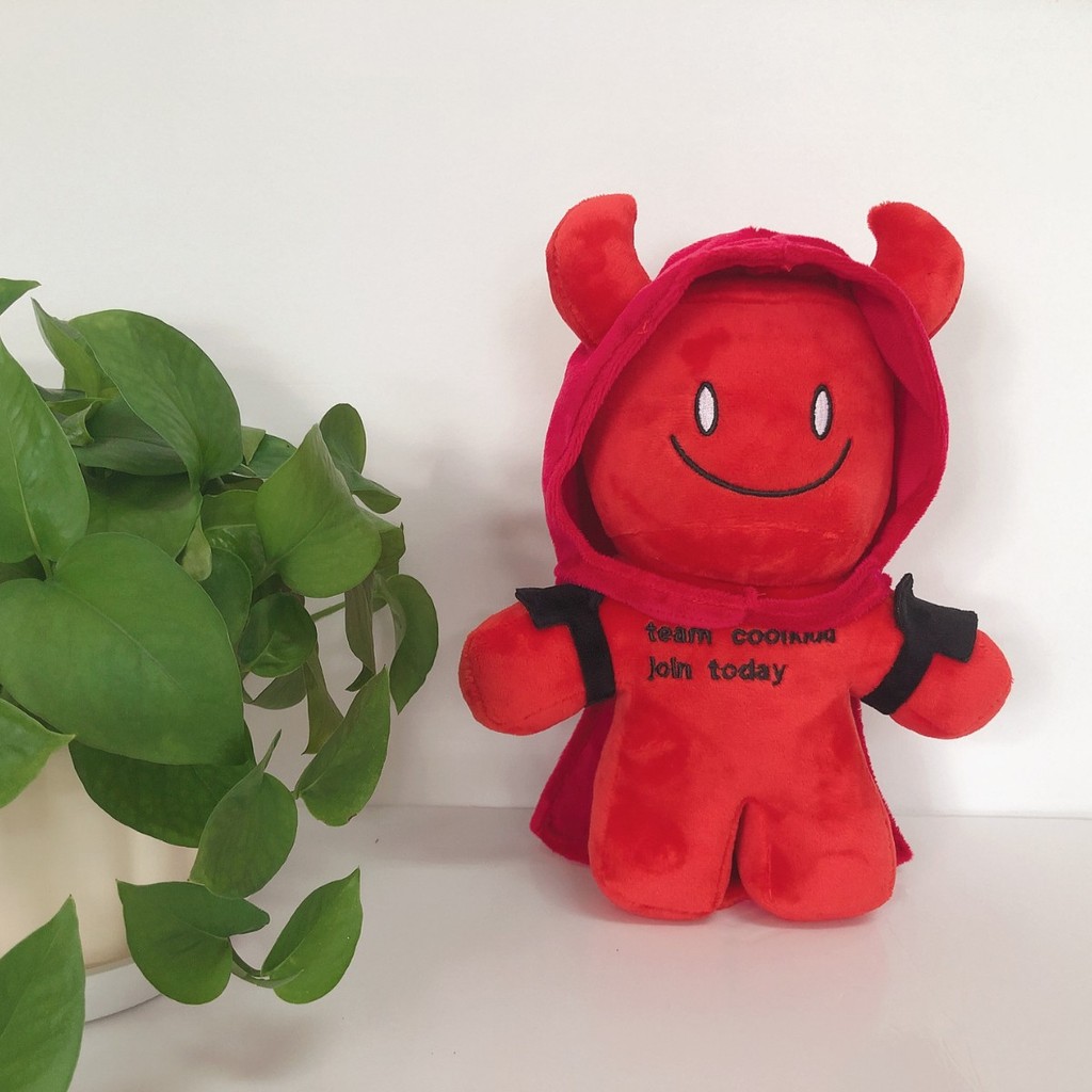 Forsaken chance plush Red Red Red Red Daublox Holiday 仔毛绒玩具/1.8