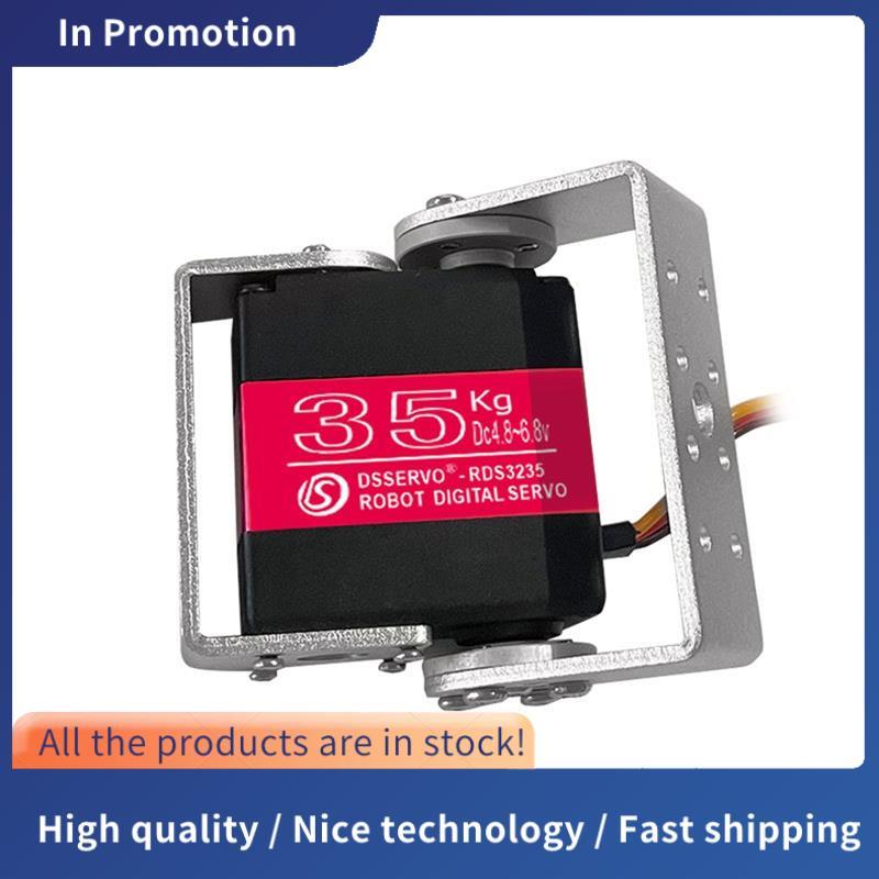 Dual- Robot Servo 35kg RDS3235 โลหะ Digital Servo แรงบิดสูงแขนหุ่นยนต์สําหรับหุ่นยนต์ DIY อุปกรณ์เสริม