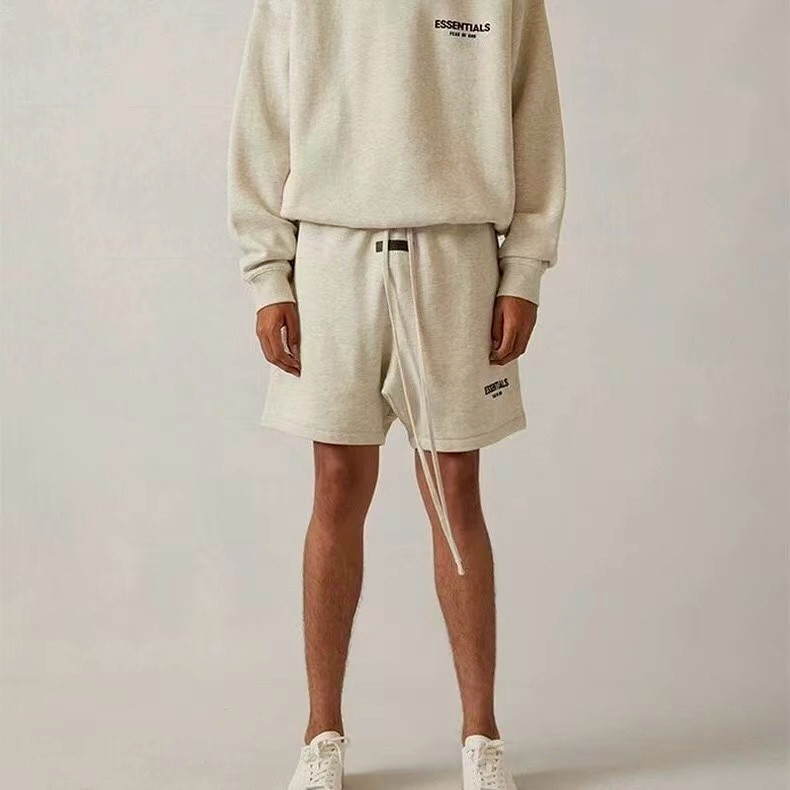 【ของแท้ 100 %】ลดล้างสต๊อก FEAR OF GOD ESSENTIALS  Sweat Shorts SS22  ใส่สบาย พร้อมส่ง - รูปที่ 3