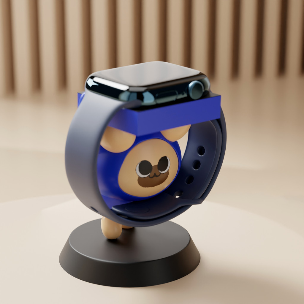 Monster Hunter Ailu Cat Daily Cat Cat Cat applewatch S10 WATCH แท่นชาร์จ WATCH 5 แท่นชาร์จ