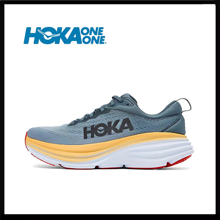 รองเท้ากีฬาแฟชั่น Hoka ONE ONE Bondi 8 ของแท้อย่างเป็นทางการ