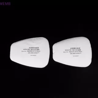 WEMB 10 ชิ้น 5N11 ฝุ่นกรองผู้ถือกระดาษสําหรับ 6001-6200/7502/6800 เคมี ing ภาพวาด Respirator หน้ากากแก๊สอุปกรณ์เสริมใหม่