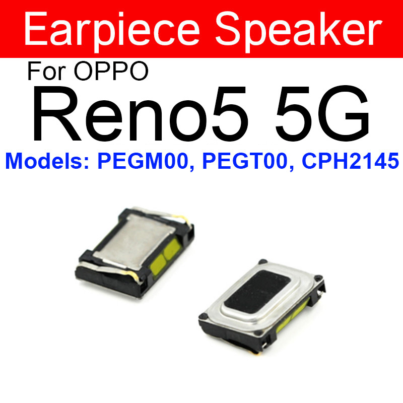 Top Earpiece ลําโพงสําหรับ OPPO Reno 5 6 7 Pro + Plus 5Z 7Z 5Lite 7Lite 5K 7SE Reno8 T 4G 5G เครื่อง