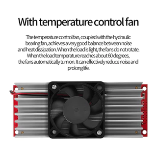 Rabbitmall 1800W 40A DC to DC Step-up Converter Boost Power Supply Module IN 8-60V OUT 12-90V วงจรแปลงไฟเพิ่มแรง