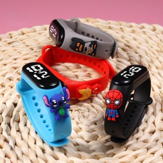 นาฬิกาดิจิตอลกันน้ําสำหรับเด็ก ออกแบบเป็นตัวการ์ตูนปิกาจู สไ…