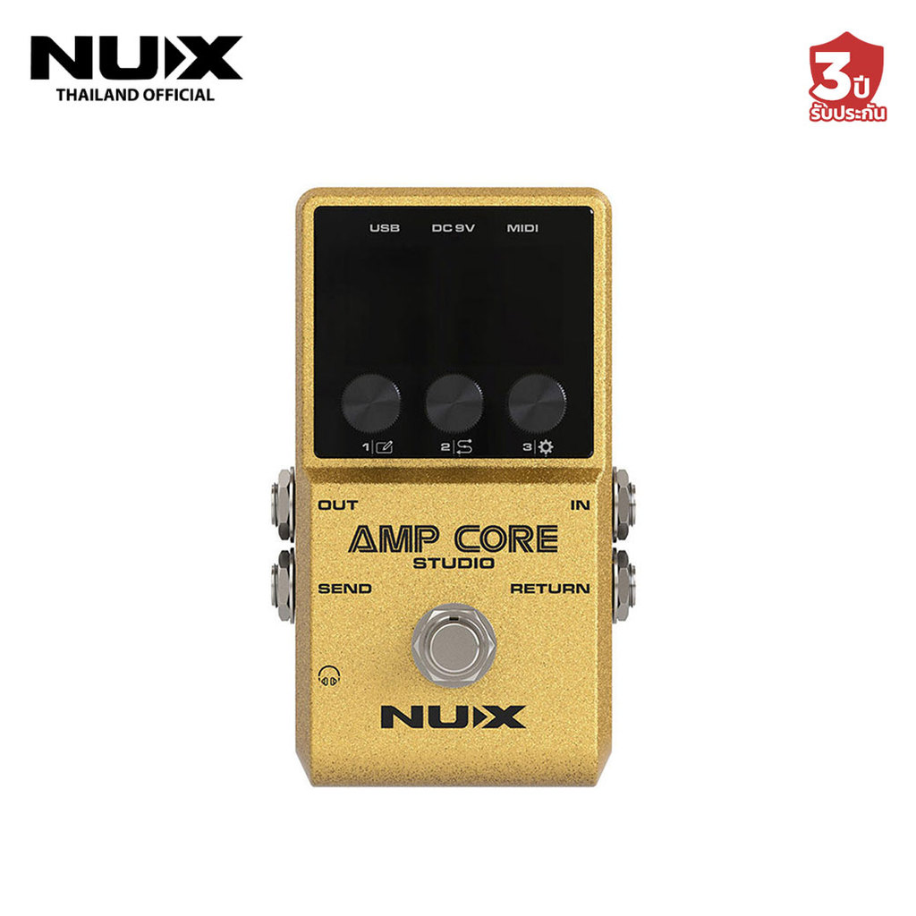 NUX Core Series Stompboxes  Effects Amp Core Studio เอฟเฟคก้อน