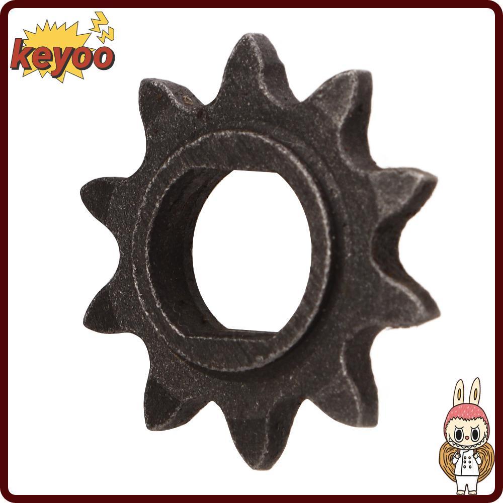 KEYOOL เฟือง Pinion เหล็กคาร์บอน น้ำหนักเบา สำหรับมอเตอร์ MY1025/MY1016/MY1018 ขนาด 25H 10T