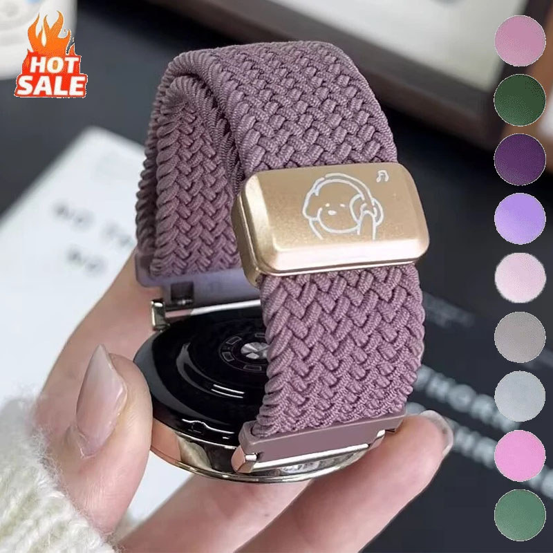 สายรัดไนลอนถักสร้อยข้อมือหัวเข็มขัดแม่เหล็กสําหรับ Redmi 3 Active 5 Active 5 Lite Redmi Watch series