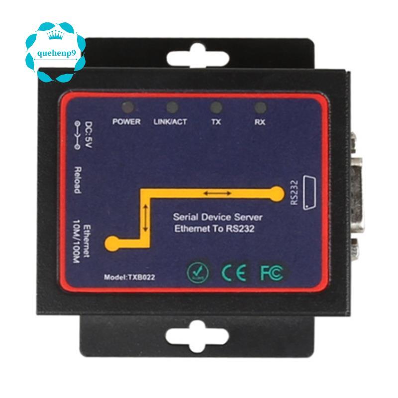 [Fast Q9]อุตสาหกรรม Modbus Serial RS232 RS485 RS422 to Ethernet Converter RJ45 to RS232+RS485 Conver