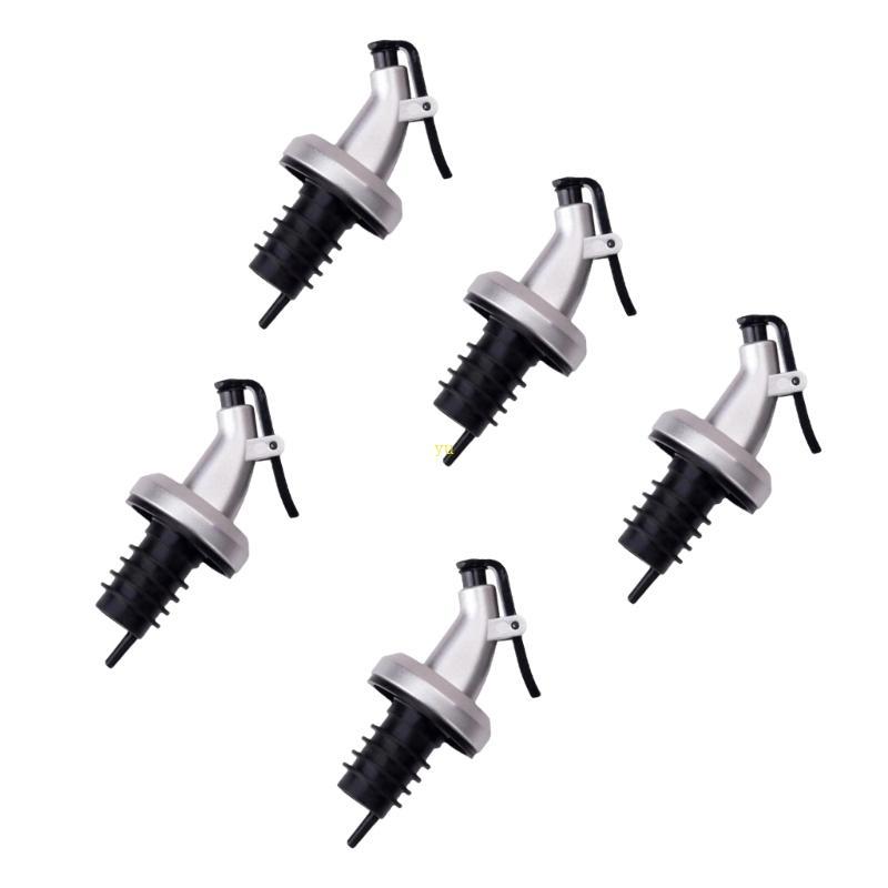 Yu Oil Dispensing Spout Vinegar Bottle Stopper Dispenser เครื่องมืออุปกรณ์ครัว