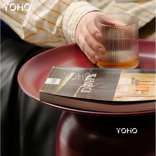 นอร์ดิกเหล็กออกแบบโต๊ะกาแฟ รถตู้ คลีฟ & อาร์เปลส์ โต๊ะข้างที่เรียบง่ายทันสมัยมุมโซฟาห้องนอนโต๊ะข้างเตียง