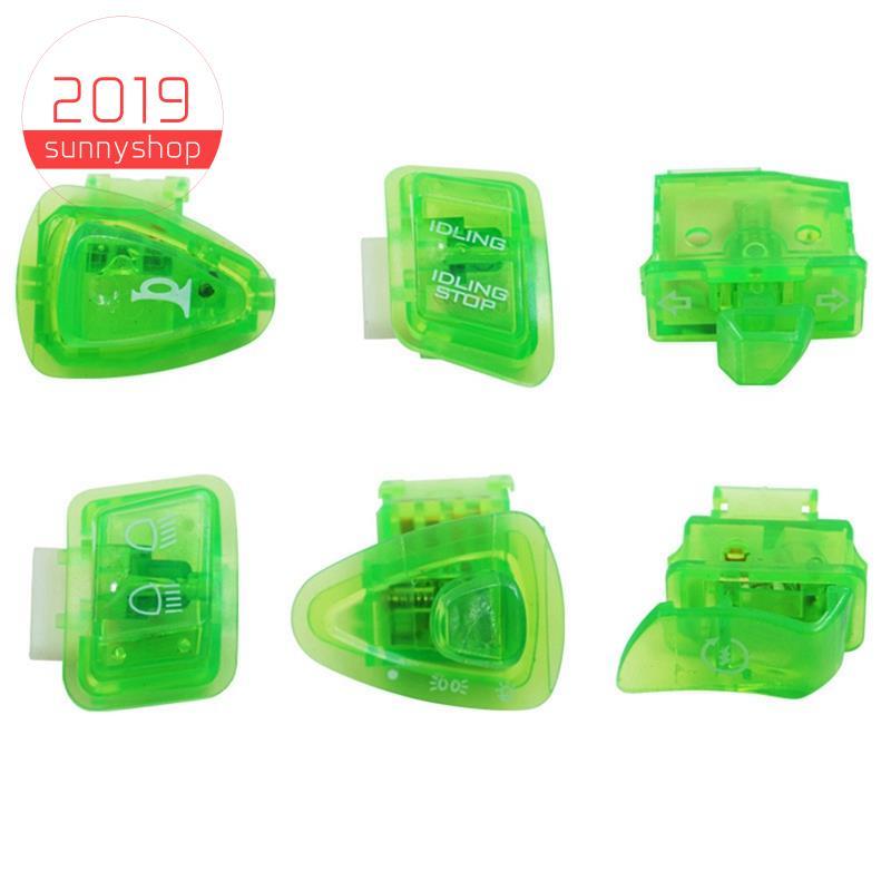 [sunnyshop2019]ปุ่มสวิทช์สกู๊ตเตอร์แบบม็อบสําหรับ GY6 50cc 125cc 150cc ATV Moped สกู๊ตเตอร์รถจักรยาน