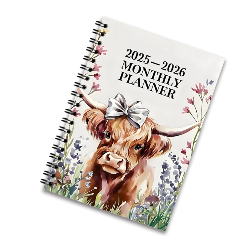 Sha 2026-2028 รายวันรายเดือน Planner โน้ตบุ๊ค Twin Coil Binding รายเดือน Planner 36 เดือน 10 2025-12