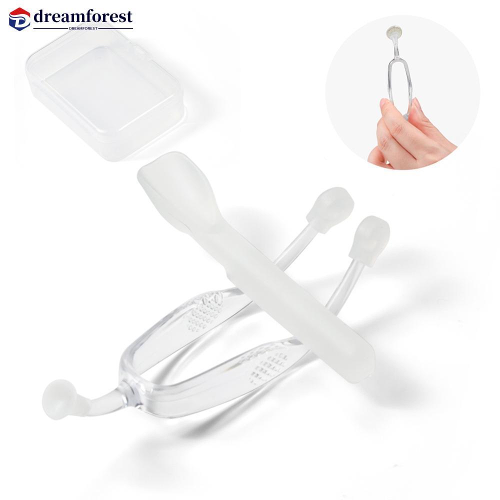 DFS คอนแทคเลนส์ Inserter Remover แหนบอ่อนดูด Stick คอนแทคเลนส์ Application Aid เลนส์สวมใส่เครื่องมือ