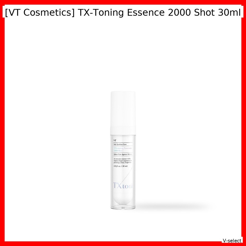 [VT Cosmetics] TX-Toning Essence 2000 Shot 30ml / Korean Toning Essence / Skin Brightening by V-sele