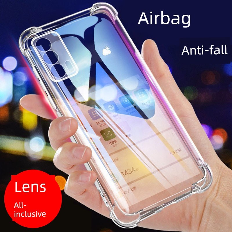 เคสออปโป้a18 เคสoppo a18 OPPO A91 เคสซิลิโคนถุงลมนิรภัยเคสโทรศัพท์