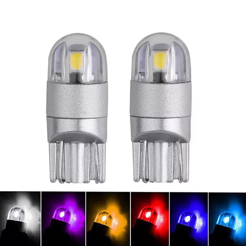 ⚡ประเทศไทย 24 ชั่วโมง⚡สำหรับ T10 LED W5W WY5W หลอดไฟ LED 3030 SMD 168 194 ไฟอ่านหนังสือ ไฟ 12V 6000K