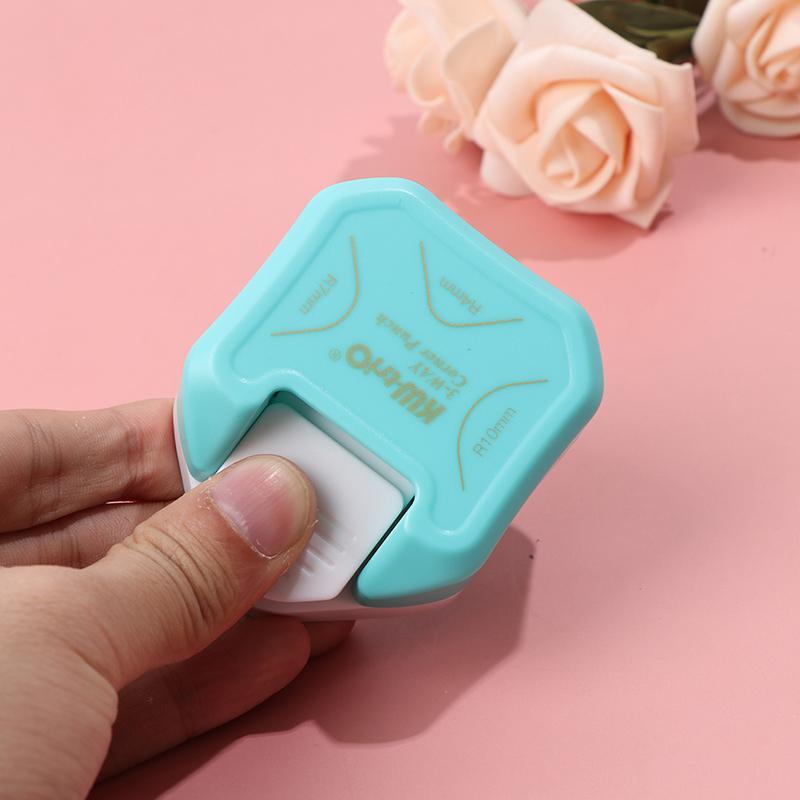 Bbth 3 in 1 Corner Rounder Punch 3 Way เครื่องตัดมุมสําหรับกระดาษหัตถกรรมลามิเนต DIY Vary