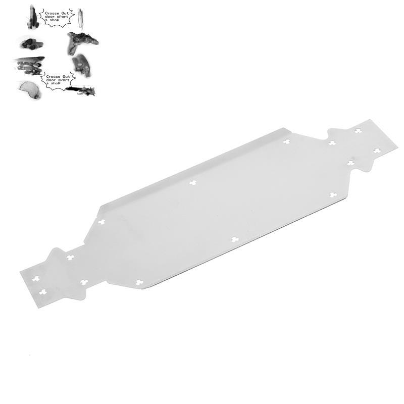 แชสซีแผ่นป้องกันสําหรับ 1/12 Scale RC รถสําหรับ Rayalo XTS P12 อัพเกรดอะไหล่อุปกรณ์เสริม