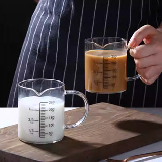 แก้วตวง ถ้วยตวง ด้วยมาตราส่วน 250มล เหยือกแก้วตวงเครื่องดื่ม…