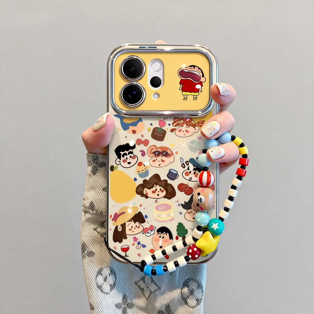 💖Novel💖-เคสชินจัง ครอบครัวโนฮาระ หุ้มครบ เคส iPhone 17PROMAX เคสไอโฟน 13PRO 16PRO 15PRO 14PLUS 12 11-CHX6DSC48