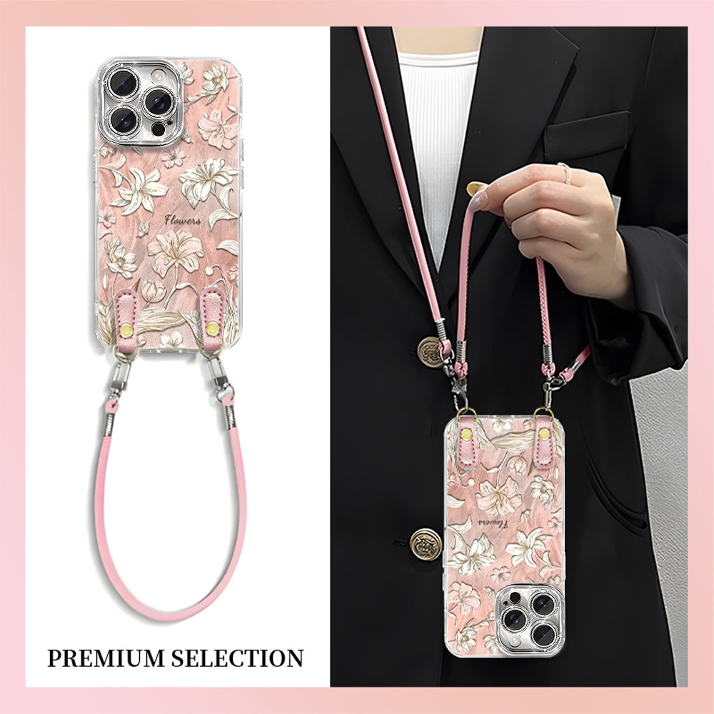 GANTUNGAN HP CaseเหมาะสําหรับiPhoneกรณีiPhone11 11pro 11promax iPhone 12 12pro 12Promaxโทรศัพท์มือถื