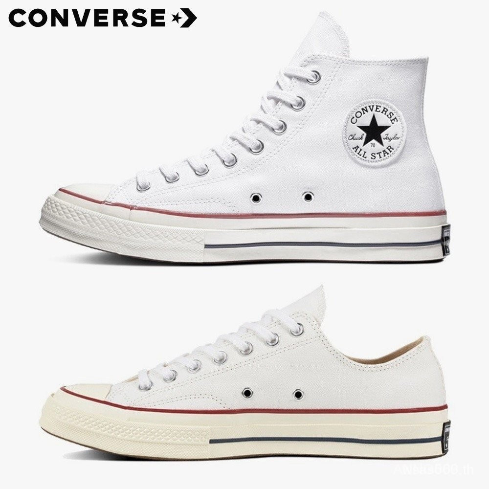 HDN3 Chuck Taylor White 1970s รองเท้าผ้าใบคอนเสิร์ต Low-Top High-Top 162056 ซี 162065 Unisex R6K0 4Q