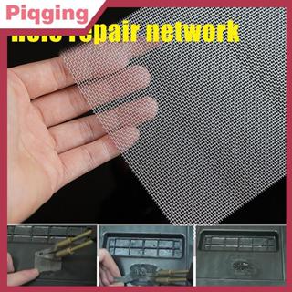 Piqging 2pcs ทังสเตนลวดซ่อมสุทธิตาข่ายสําหรับรถยนต์กันชนพลาส…