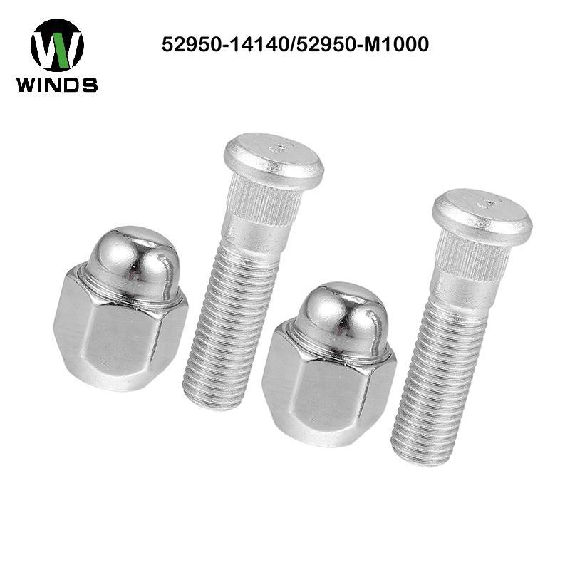 ODS รถล้อ Lug ถั่วสลักเกลียวมาตรฐานอุปกรณ์เสริม M12x1.25 สําหรับ 200SX 240SX 300ZX 350Z Cube Leaf G2