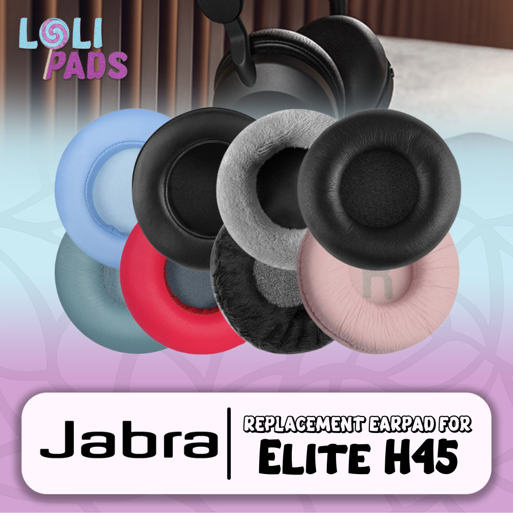 แผ่นโฟมแผ่นรองหูฟัง Jabra Elite H45 H 45 H-45 Earcup Pad Earpad Foam