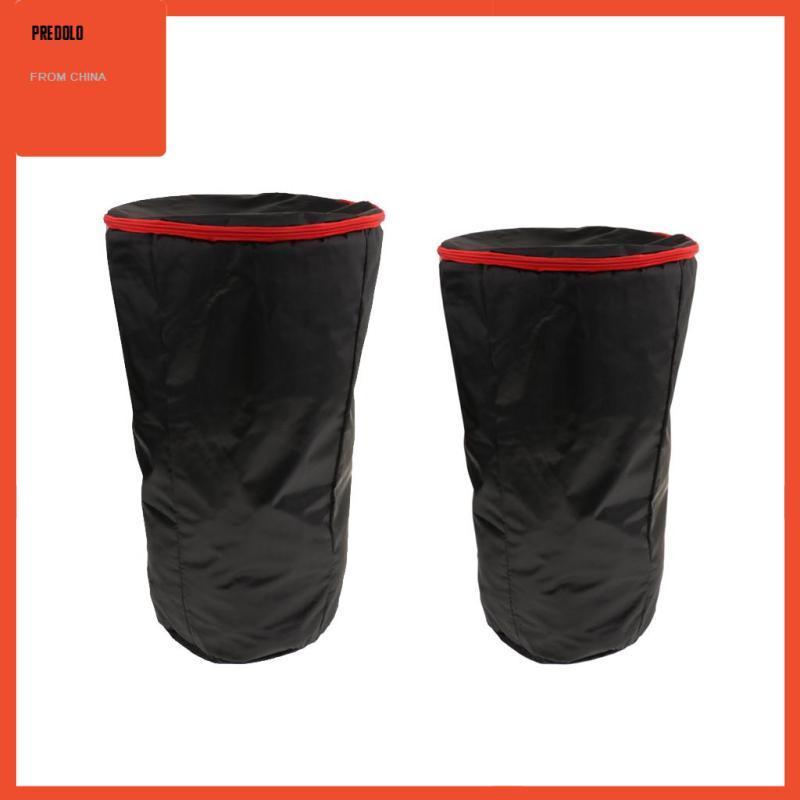 [Predolo] Black African Drum Storage Soft Case กระเป๋าเป้สะพายหลัง Djembe 10 นิ้ว
