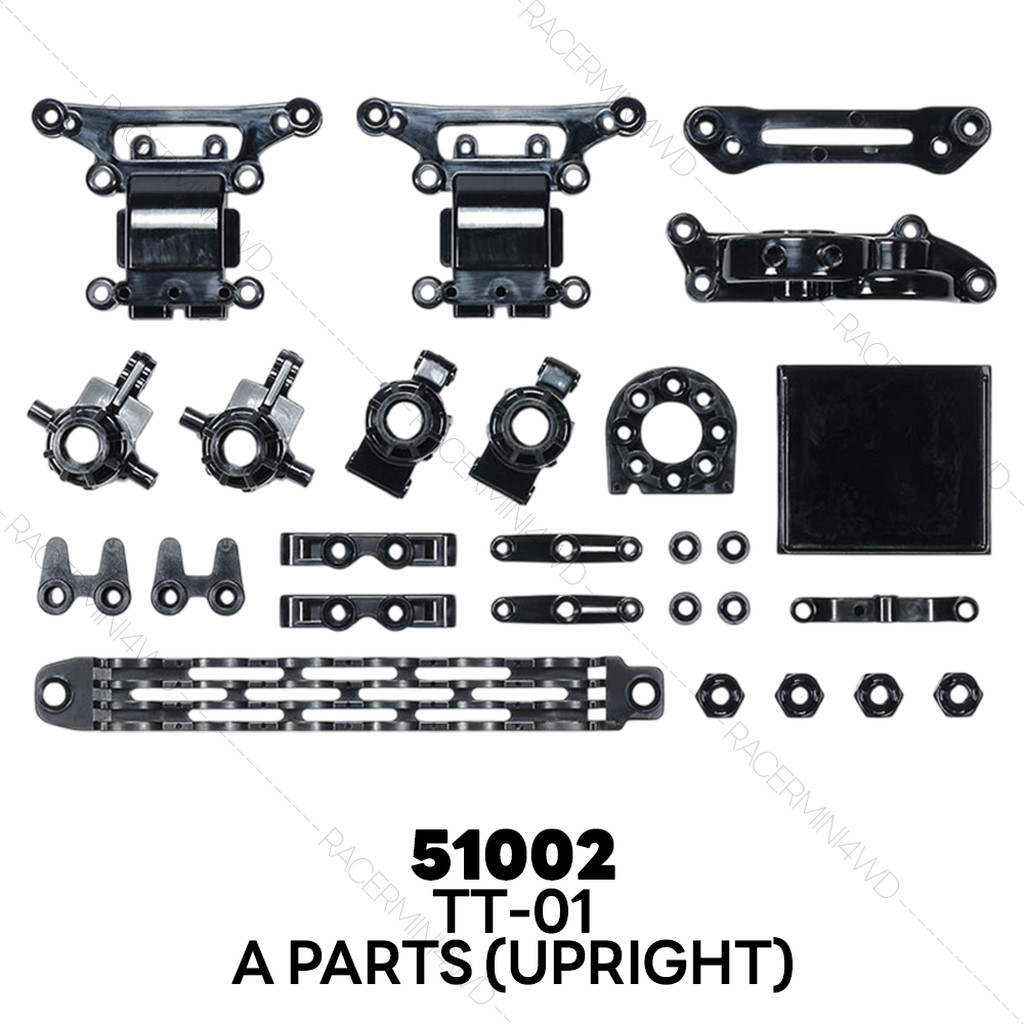 TAMIYA 51002 TT-01/TT-01 Type-E A Parts (Upright)