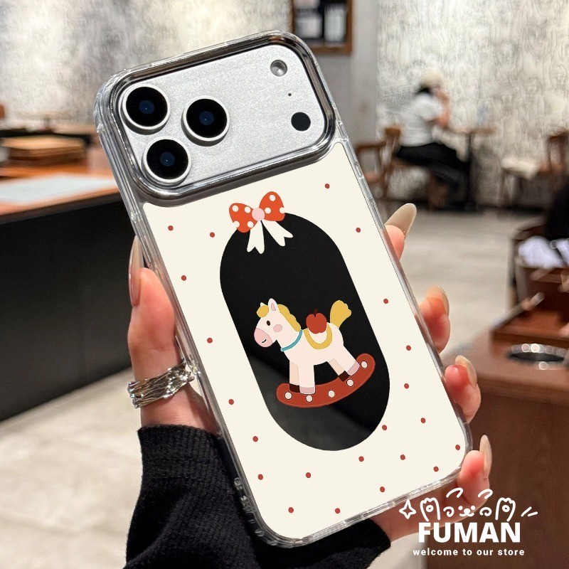 กระจกโพนี่น่ารักเคสโทรศัพท์สําหรับRedmi K90 Pro Max K80 Pro Ultra K70E K70 K60 Pro Ultra K50i K50 Pr