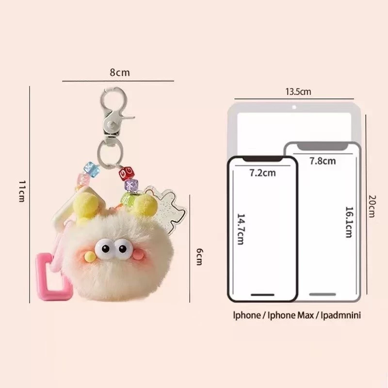 ของเล่นแขวนกระเป๋าหมีพูห์ ขนนุ่มพิเศษ ใช้ตกแต่งกุญแจรถได้