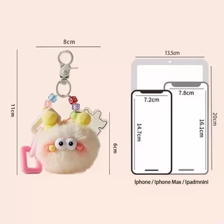 ของเล่นแขวนกระเป๋าหมีพูห์ ขนนุ่มพิเศษ ใช้ตกแต่งกุญแจรถได้