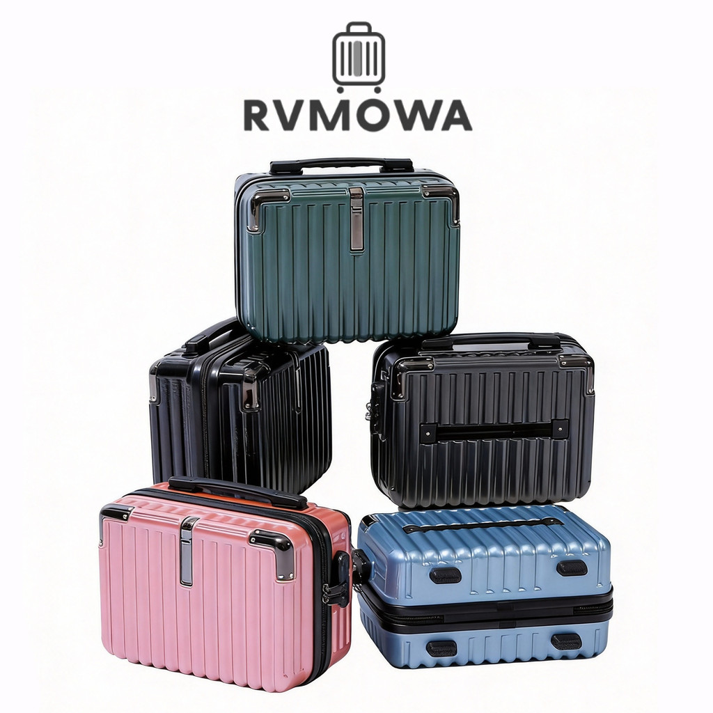 【RVMOWA】กระเป๋าเดินทางขนาดเล็ก 14 นิ้ว Mini luggage กระเป๋าเสริมเดินทาง แบบถือน้ำหนักเบาและพกพาสะดวก กระเป๋าเครื่องสำอาง
