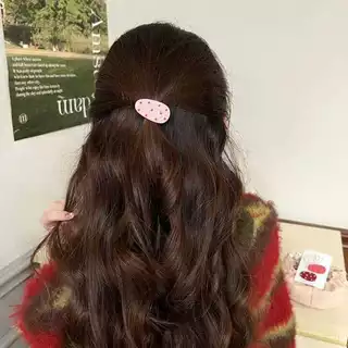 สไตล์เกาหลี กิ๊บติดผม วงรี ลายจุด hair clip มีสีให้เลือกหลากหลาย แฟชั่น อเนกประสงค์ น่ารักและหวาน ส่งไวจากไทย