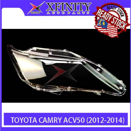 TOYOTA CAMRY ACV50 12 13 14 HEADLAMP COVER / HEADLIGHT COVER / เลนส์ HEADLAMP / เลนส์ไฟหน้า
