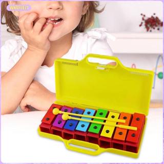 [wnuyje71] Xylophone with Mallets 8 Notes Glockenspiel Xylop…