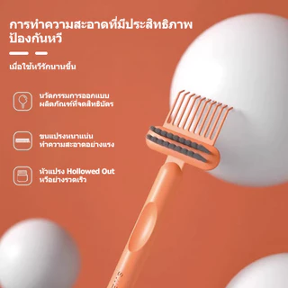 "แปรงทำความสะอาดหวี 2 หน้า ล้างขนผิวและฝุ่น สำหรับหวีและผู้ดูแล"