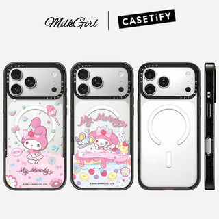 Magnetic Sweet Donut กระต่ายสีชมพูอะคริลิคเคสโทรศัพท์สําหรับ iPhone 17 Pro Max 17 Air 16 Plus 15 14 13 12 กันกระแทกป้องกันปลอก